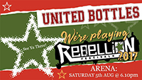 United Bottles - Rebellion Festival, Blackpool 5.8.17